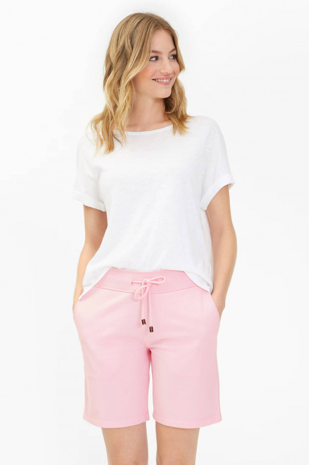 Juvia Jersey-Bermudashorts in Rosa