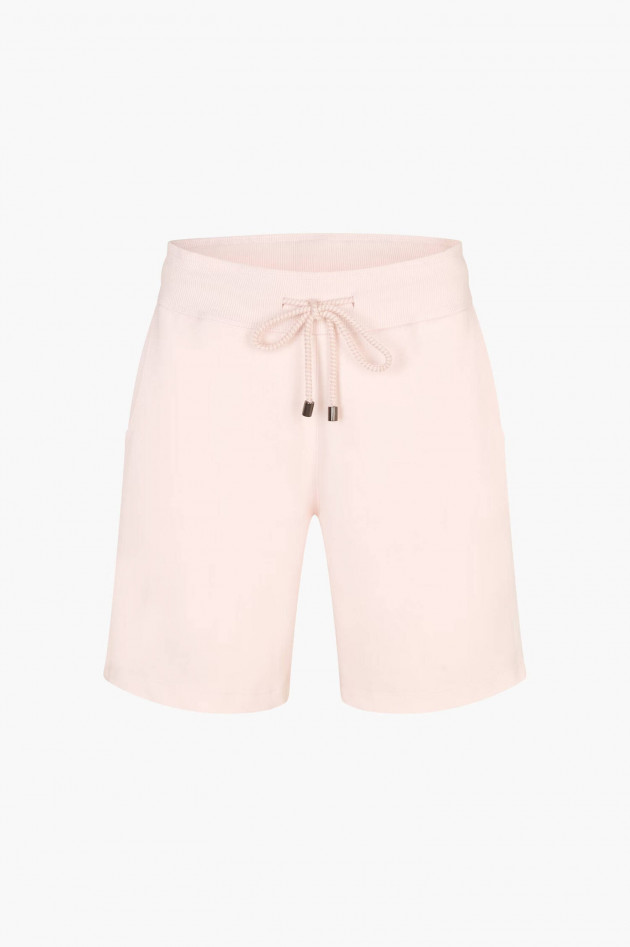 Juvia Jersey-Bermudashorts in Puderrosa