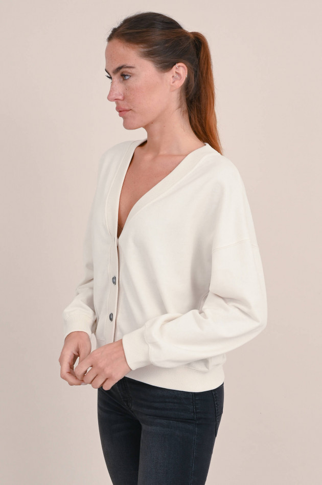 Juvia Sweatweste aus Baumwollmix in Natur