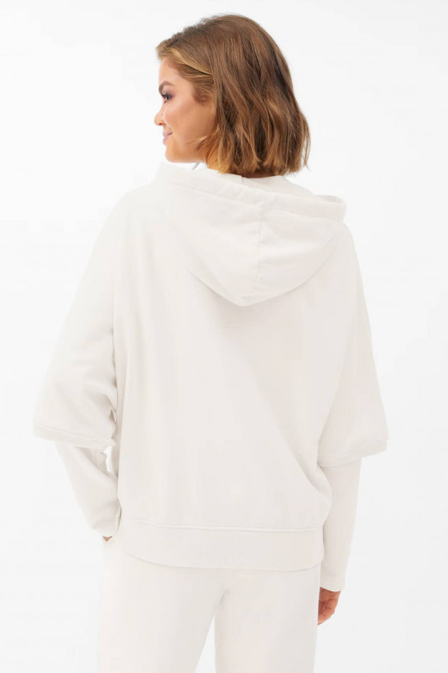 Juvia Oversized Sweat-Zipper in Creme