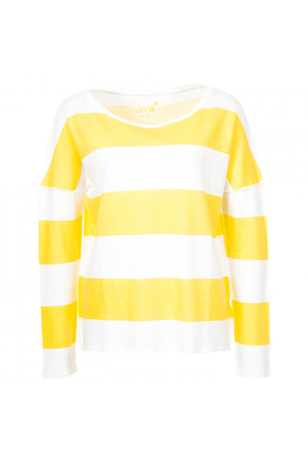 Juvia Sweater in Gelb gestreift