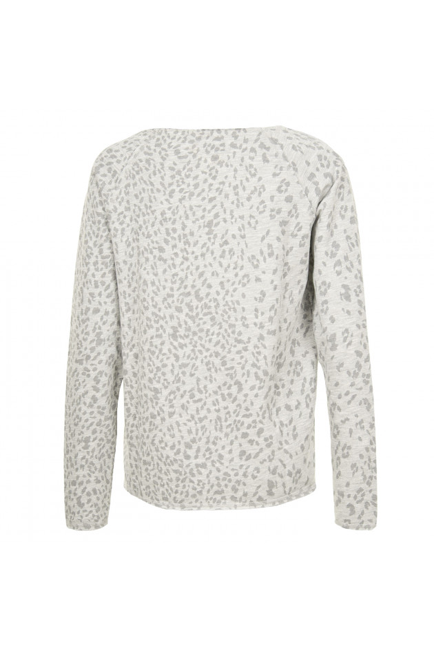 Juvia Sweater in Grau gemustert