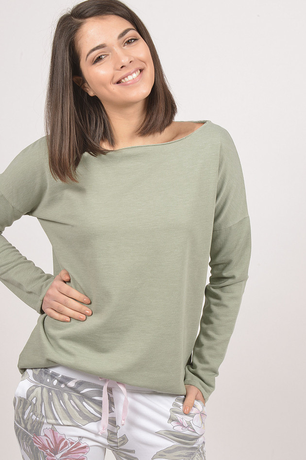 Juvia Sweater in Mint meliert