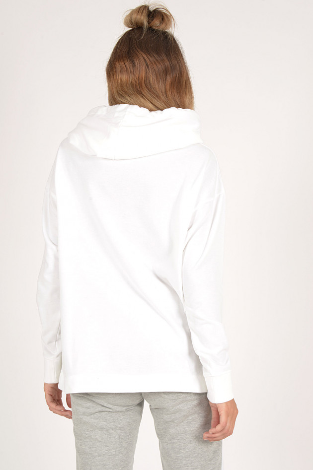 Juvia Sweater mit Kapuze in Weiß