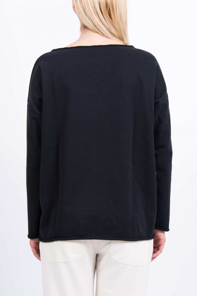 Juvia Sweater LONG ISLAND in Schwarz