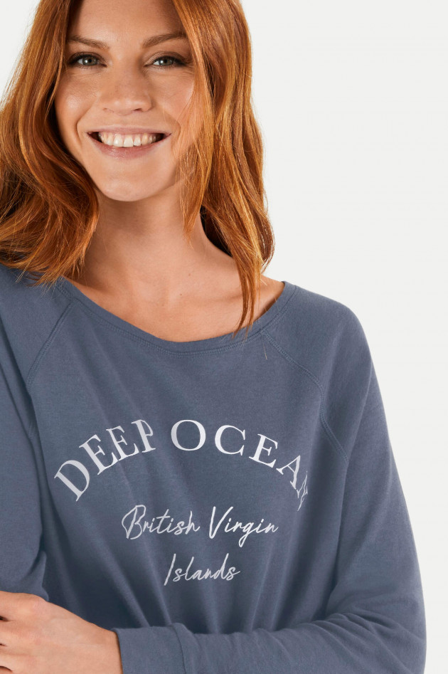 Juvia Cashmix Sweater DEEP OCEAN in Dunkelblau