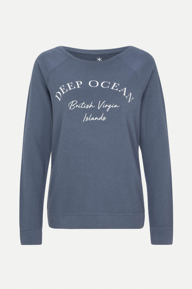 Juvia Cashmix Sweater DEEP OCEAN in Dunkelblau