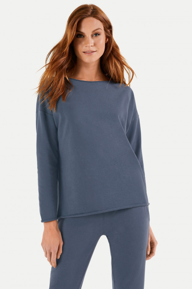 Juvia Oversized Sweater in Dunkelblau