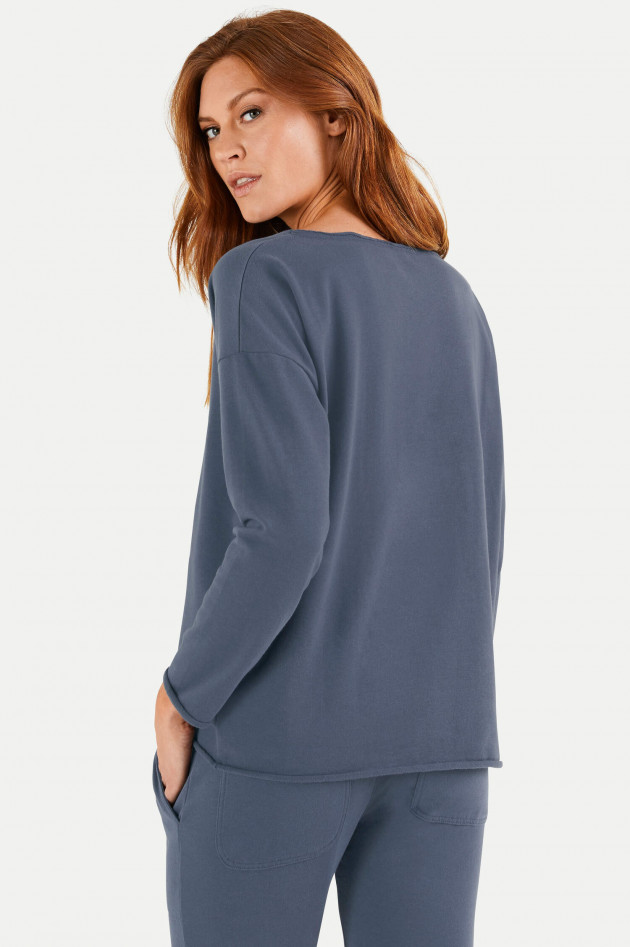 Juvia Oversized Sweater in Dunkelblau