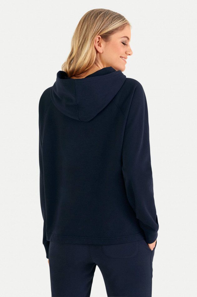 Juvia Sweater mit Kapuze in Navy