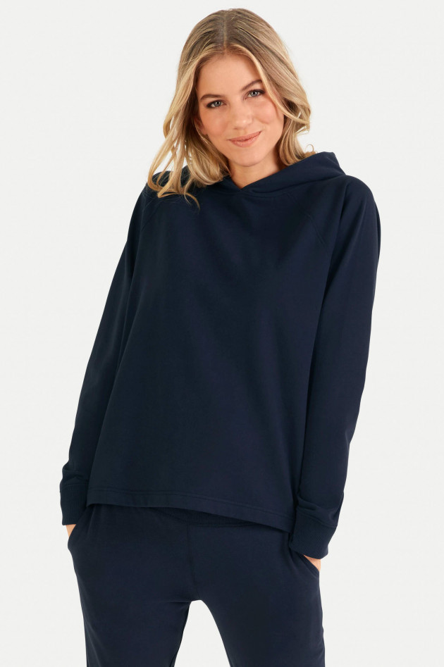 Juvia Sweater mit Kapuze in Navy