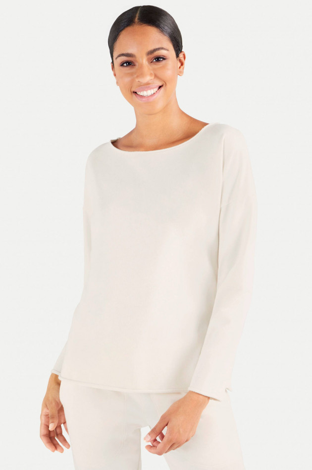 Juvia Loose Fit Sweater in Creme