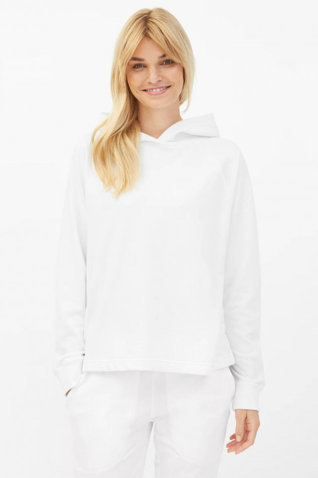 Juvia Sweater mit Kapuze in Weiß