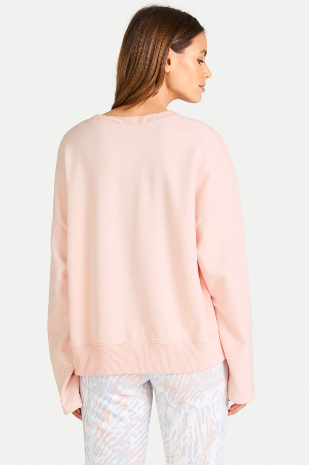 Juvia Leicht verkürzter Sweater in Apricot