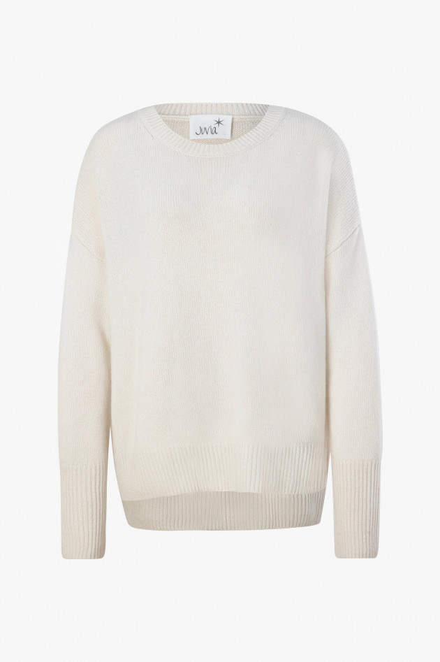 Juvia Oversized Kaschmir Pullover in Creme