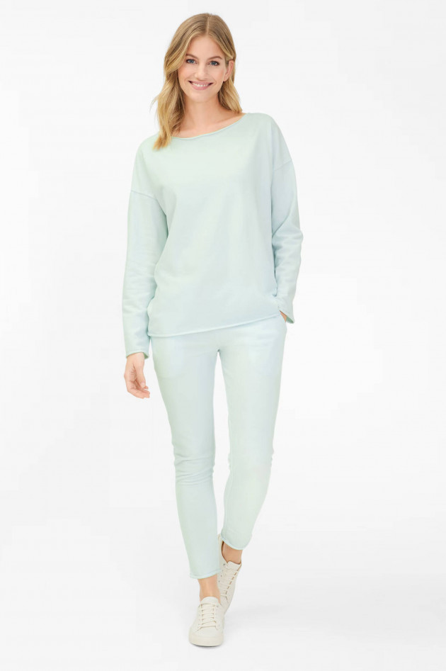 Juvia Relaxed-Fit Sweater in Mint