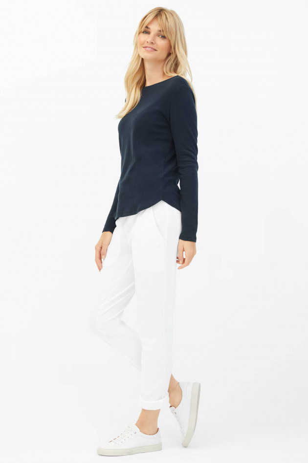 Juvia Sweatshirt aus Kaschmir-Mix in Navy