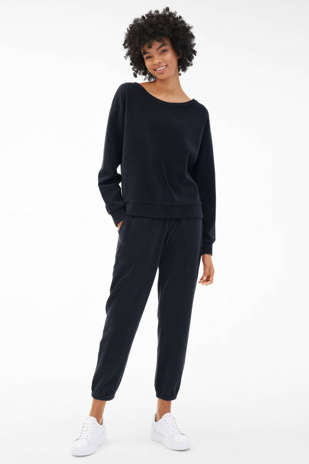 Juvia Frottee-Sweater AMELIE in Midnight