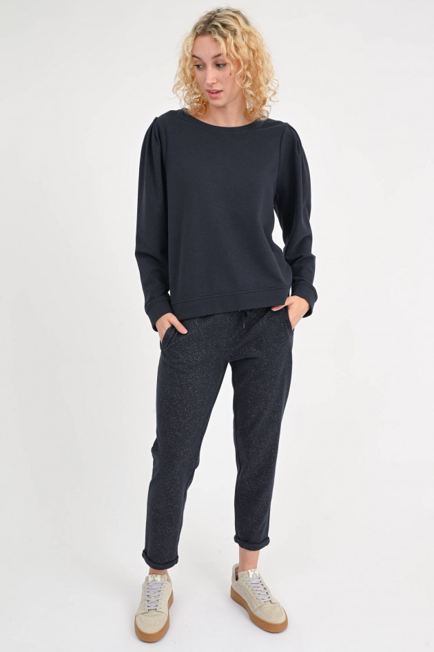 Juvia Glitzer-Sweater in Midnight