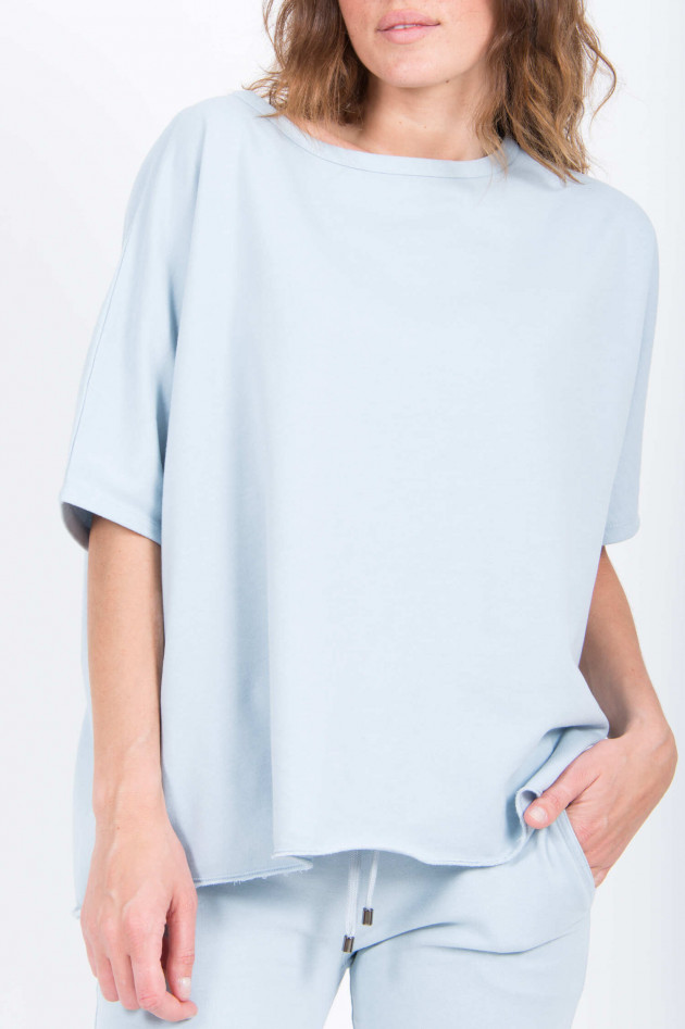 Juvia Sweat-Cape in Hellblau