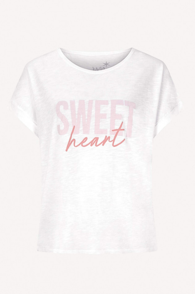 Juvia T-Shirt SWEETHEART in Weiß