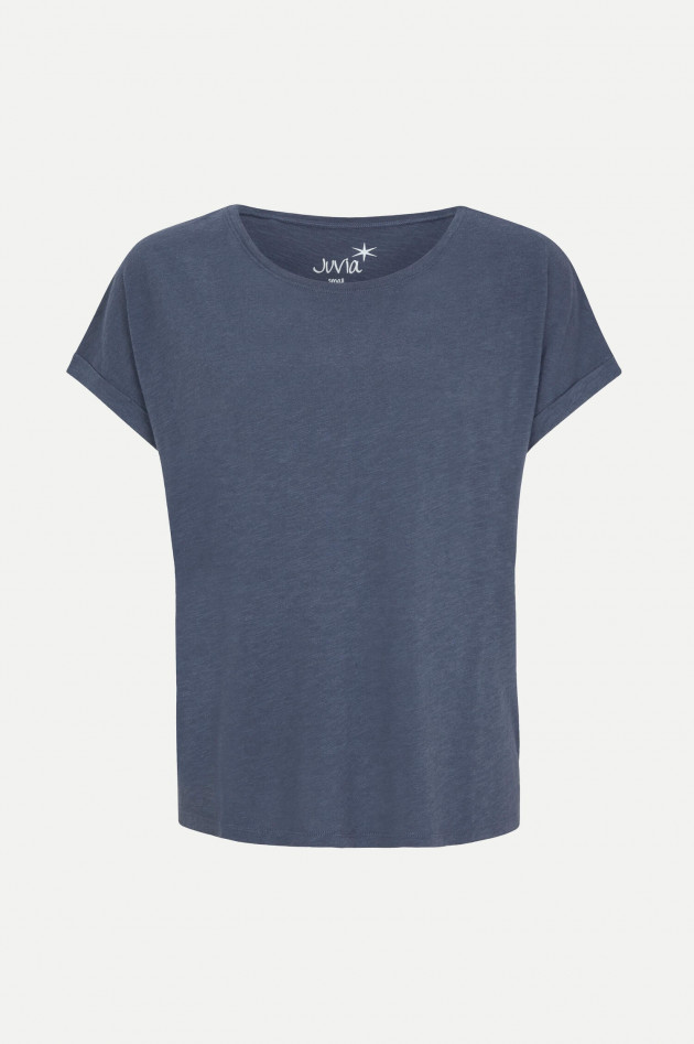 Juvia Kurzam T-Shirt in Dunkelblau