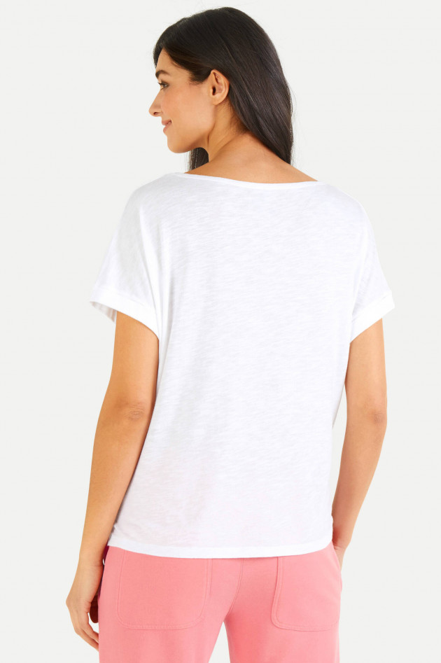 Juvia T-Shirt COMFY ALL DAY in Weiß
