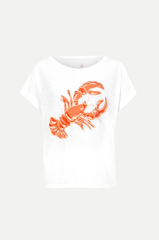 Juvia T-Shirt LOBSTER in Weiß