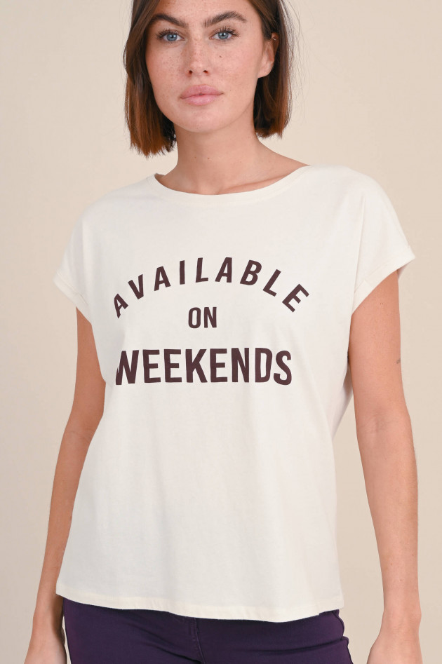 Juvia T-Shirt AVAILABLE ON WEEKENDS in Natur