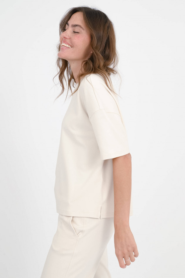 Juvia Weiches 3/4 Arm Shirt in Eggshell