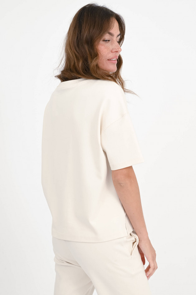 Juvia Weiches 3/4 Arm Shirt in Eggshell