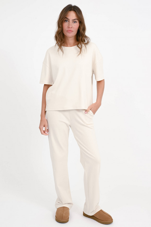 Juvia Weiches 3/4 Arm Shirt in Eggshell
