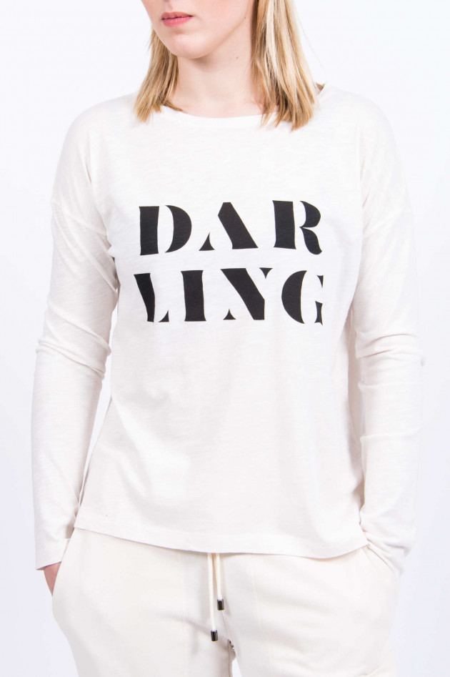 Juvia Langarmshirt DARLING in Ecru