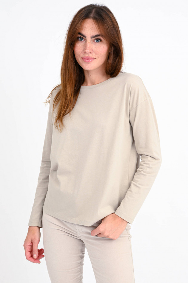 Juvia Longsleeve LUISA aus Baumwolle in Beige