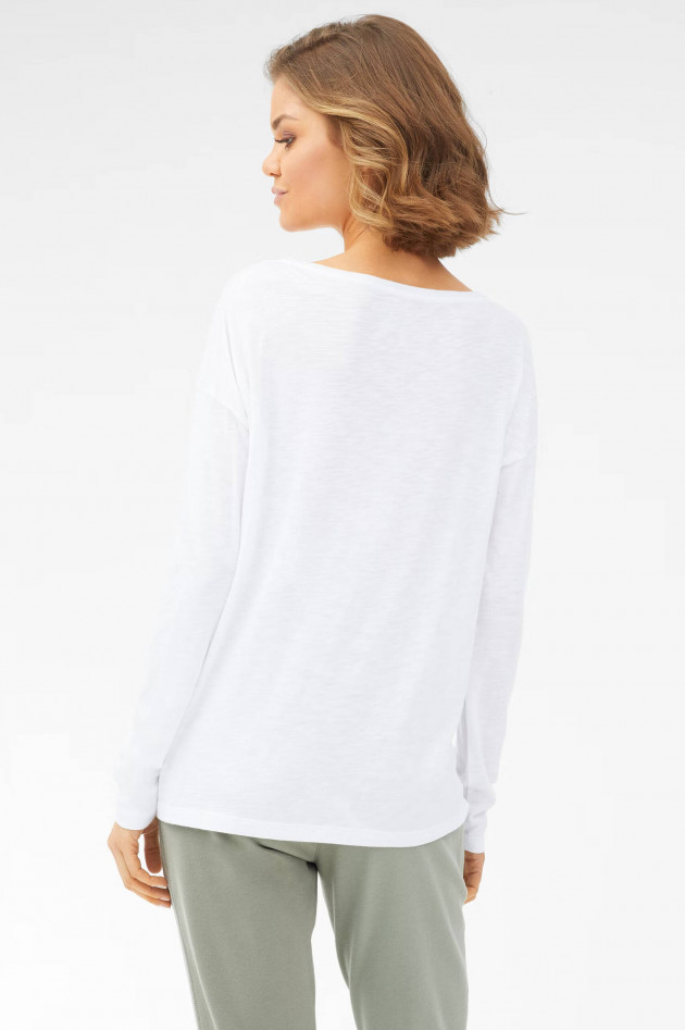 Juvia Longsleeve LOVE LOVE LOVE in Weiß