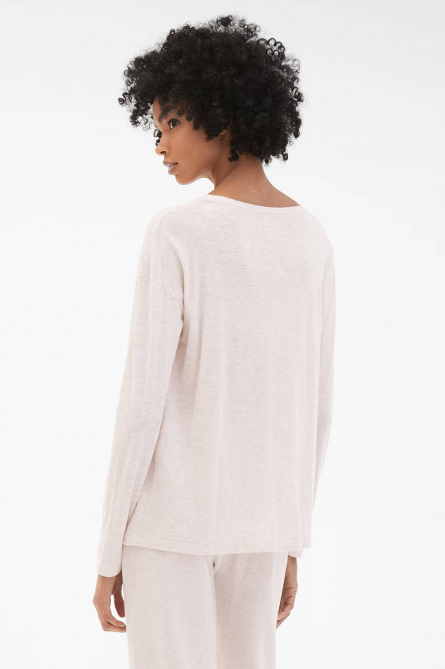 Juvia Longsleeve VIVIEN in Beige meliert