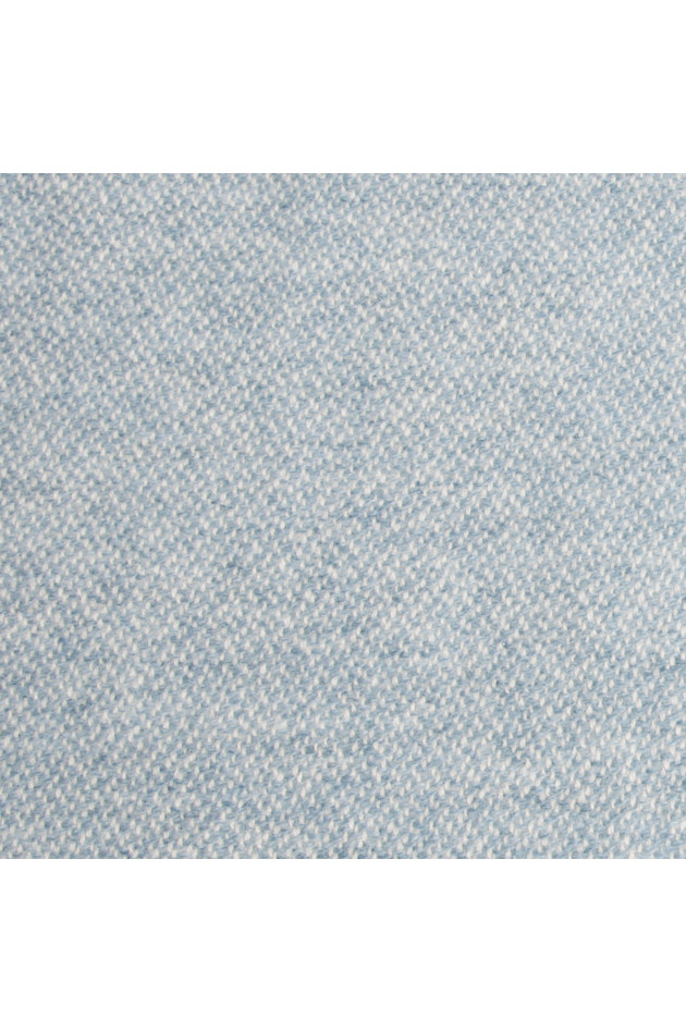andrea's 1947 Kaschmirschal Hellblau/Natur