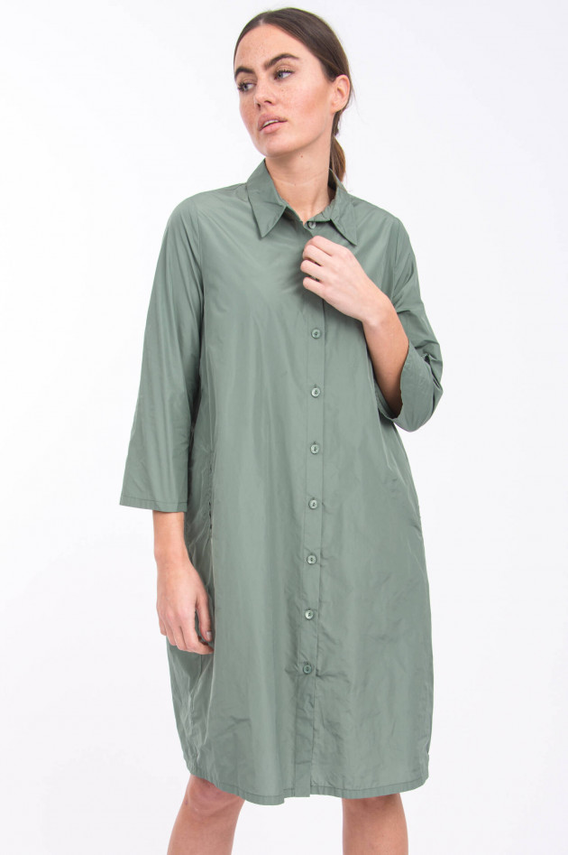 Katharina Hovman Hemdblusenkleid in Salbei