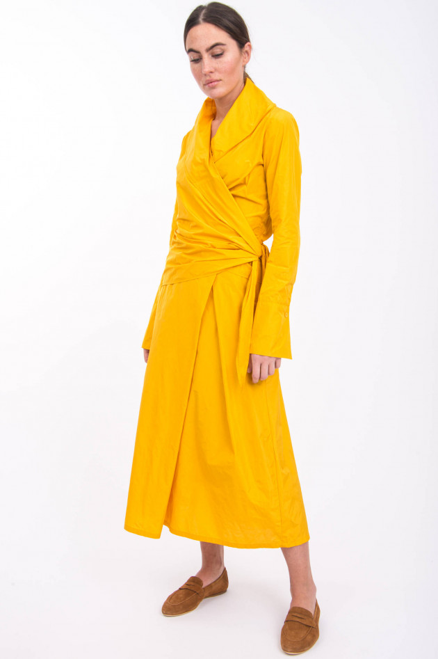 Katharina Hovman Wickelbluse in Gelb