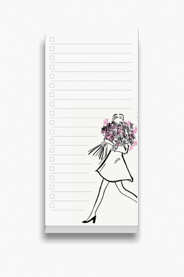 Kera Till To-Do Pad FLOWERS