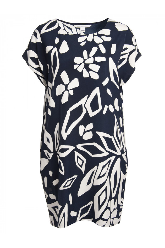 Diane von Fürstenberg Kleid HARRIET in Blau/Weiß