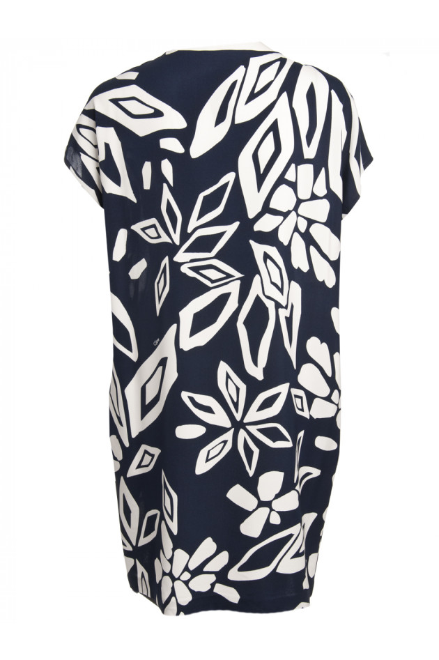Diane von Fürstenberg Kleid HARRIET in Blau/Weiß