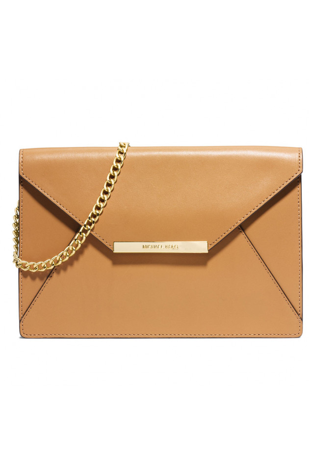 Michael Kors Kuvertclutch LANA in Haselnuss