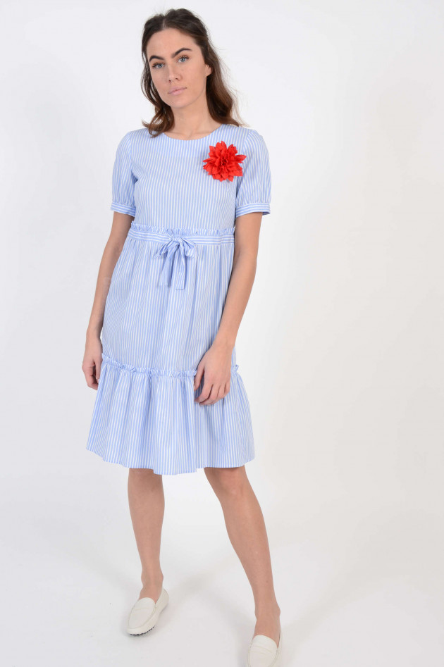 La Camicia Blumen - Brosche in Rot