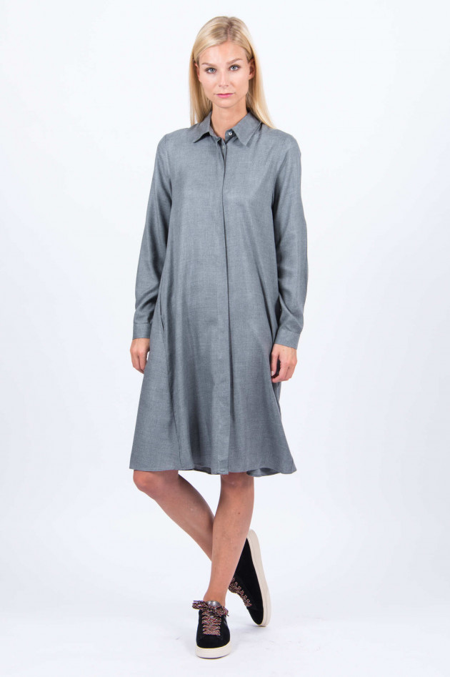 La Camicia Hemdkleid in Grau