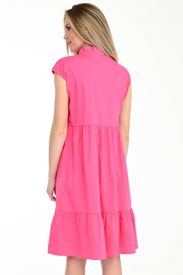 La Camicia Volantkleid mit Rüschen in Pink
