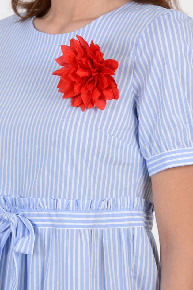 La Camicia Blumen - Brosche in Rot