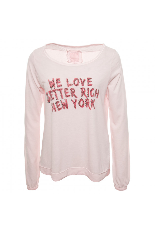 Better Rich Langarmshirt in Rosa