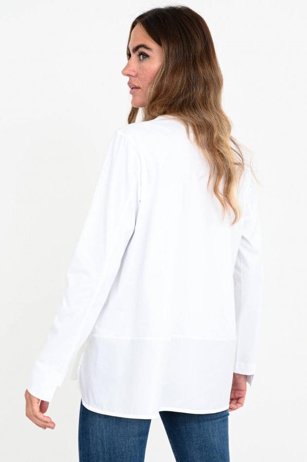 Lareida Langarm-Shirt NELL in Weiß