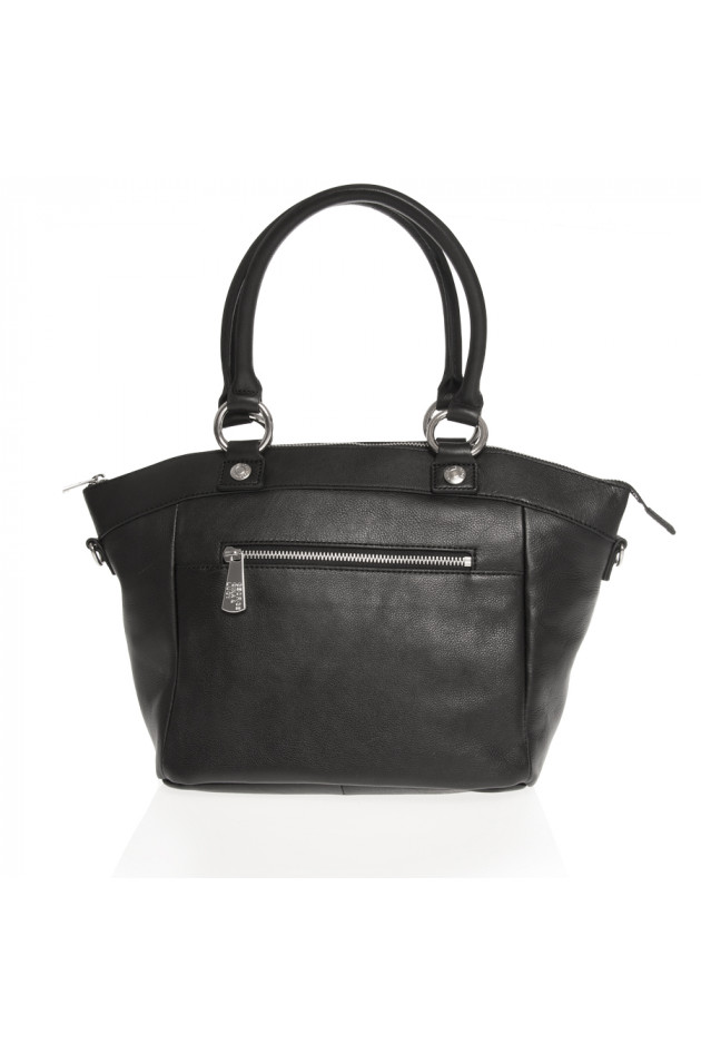 George Gina & Lucy Lederhandtasche JENBRAD in Black Night